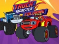 Trò chơi Truck Monster Coloring