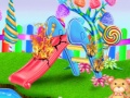Trò chơi Candy Garden Cleaning