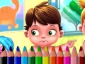 Trò chơi Back To School: Baby Coloring Book