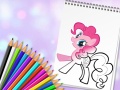 Trò chơi Cute Pony Coloring Book