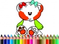 Trò chơi Back to School: Sweet Bear Coloring