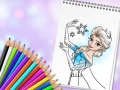 Trò chơi Amazing Princess Coloring Book