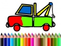 Trò chơi Back To School: Truck Coloring