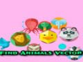 Trò chơi Find Animals Vector