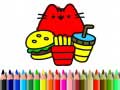Trò chơi Back To School: Cute Cats Coloring
