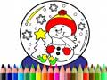 Trò chơi Back To School: Christmas Coloring Book