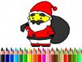 Trò chơi Back To School: Santa Claus Coloring