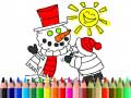 Trò chơi Back To School: Winter Time Coloring