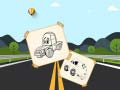 Trò chơi Funny Cars For Kids Coloring