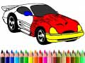 Trò chơi Back To School: Muscle Car Coloring