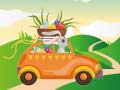 Trò chơi Bunnies Driving Cars Match 3