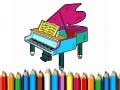 Trò chơi Back To School: Piano Coloring Book