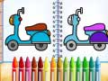 Trò chơi Cute Bike Coloring Book