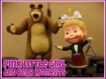 Trò chơi Pink Little Girl and Bear Moments