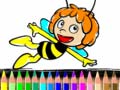 Trò chơi Back To School Maja the Bee Coloring Book