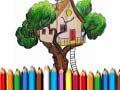 Trò chơi Tree House Coloring Book