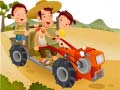 Trò chơi Cartoon Tractor Puzzle