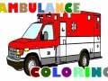 Trò chơi Ambulance Trucks Coloring Pages