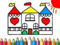 Trò chơi Doll House Coloring Book