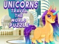 Trò chơi Unicorns Travel The World Puzzle