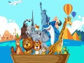 Trò chơi Crazy Friends Travel The World Puzzle