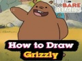 Trò chơi We Bare Bears How to Draw Grizzly