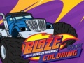 Trò chơi Baze and the monster machines Coloring Book