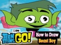 Trò chơi How to Draw Beast Boy