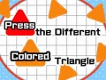 Trò chơi Press The Different Colored Triangle