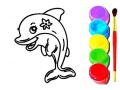 Trò chơi Dolphin Coloring Book