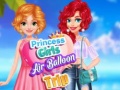 Trò chơi Princess Girls Air Balloon Trip