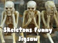 Trò chơi Skeletons Funny Jigsaw