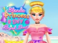Trò chơi Blonde Princess #DIY Royal Dress