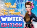 Trò chơi What To Wear Winter Edition