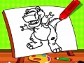 Trò chơi Easy Kids Coloring Dinosaur