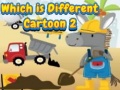 Trò chơi Which Is Different Cartoon 2