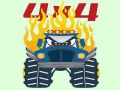 Trò chơi Monster Trucks Coloring Pages