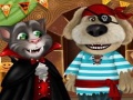 Trò chơi Talking Tom And Angela Halloween Party