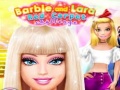 Trò chơi Barbie and Lara Red Carpet Challenge