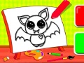 Trò chơi Easy Kids Coloring Bat