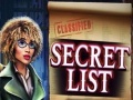 Trò chơi Secret List