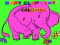 Trò chơi Baby Elephant Coloring