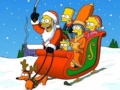 Trò chơi Simpsons Christmas Jigsaw Puzzle
