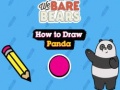 Trò chơi We Bare Bears How to Draw Panda