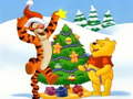 Trò chơi Winnie the Pooh Christmas Jigsaw Puzzle