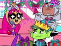 Trò chơi Teen Titans Christmas Stars