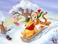 Trò chơi Winnie the Pooh Christmas Jigsaw Puzzle 2