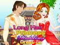 Trò chơi Long Hair Princess Wedding Dress up
