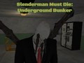 Trò chơi Slenderman Must Die: Underground Bunker
