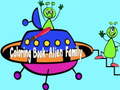 Trò chơi Coloring Book: Alien Family